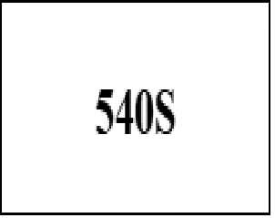 S540 Yazı